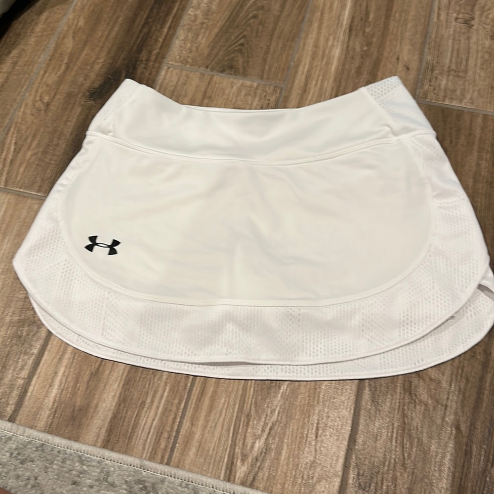 White UnderArmour Tennis Skirt